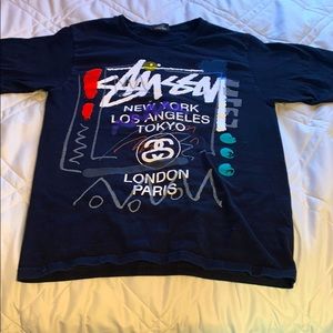 ✨Stussy Colorful Cities T Shirt